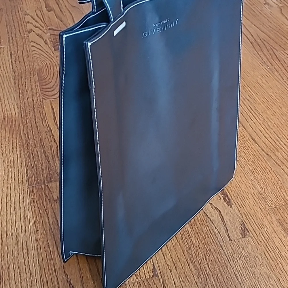 Givenchy Parfums Black Tote Bag with Snap Closure & Dual Handles - Picture 9 of 16